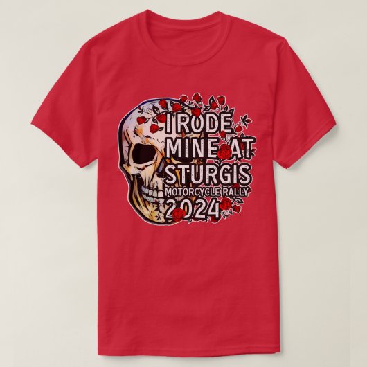Sturgis Motorcycle Rally 2024 T-shirt (Design voorkant)
