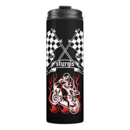 STURGIS MOTORCYCLE RALLY 2025 BIKE RALLY RETRO THERMOSBEKER