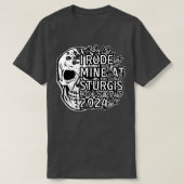Sturgis Motorfiets rally 2024 8 T-shirt (Design voorkant)