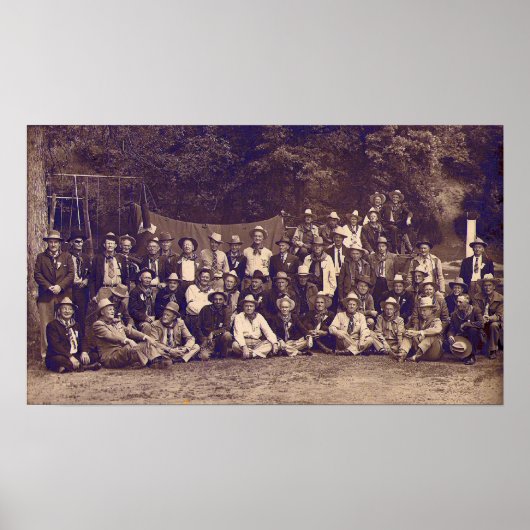 Sturgis, S.D., Cowboy Old Timers 1949 Poster (Voorkant)