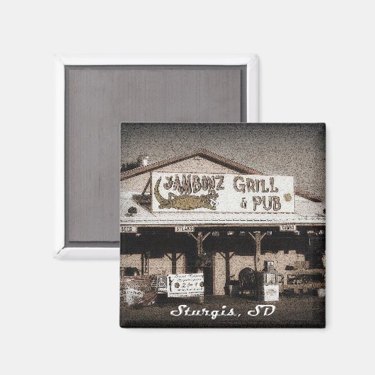 Sturgis, SD Magneet (Voorkant / Achterkant)