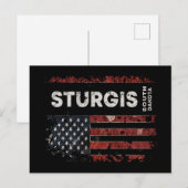 Sturgis South Dakota Briefkaart (Voorkant / Achterkant)