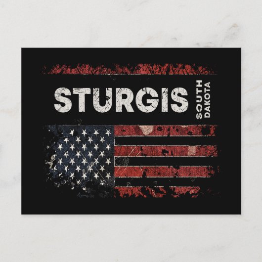 Sturgis South Dakota Briefkaart (Voorkant)