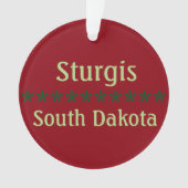 Sturgis, South Dakota Ornament (voorkant)