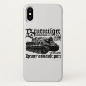 Sturmtiger Case-Mate iPhone Case (Achterkant)