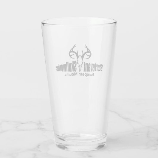 Sturtevant Skullworks Pint Glass Glas (Achterkant)