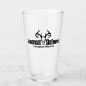 Sturtevant Skullworks Pint Glass Glas (Voorkant)