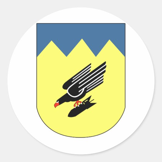 Sturzkampfgeschwader 77 9. Staffel SG 77 Ronde Sticker (Voorkant)