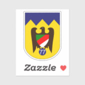 Sturzkampfgeschwader 77 (StG 77) Emblem Square Sti Sticker (Vel)