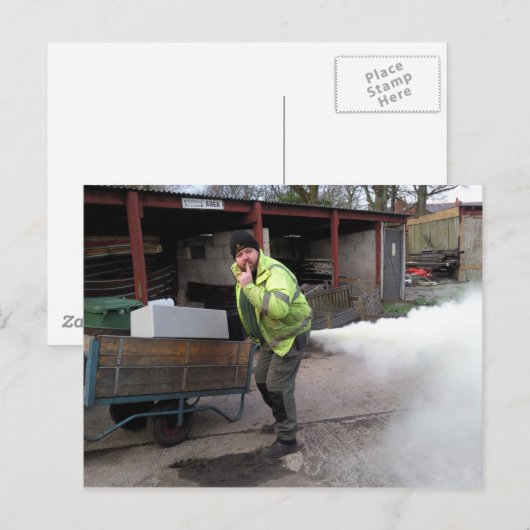 Stu's Wme FART lol Briefkaart (Voorkant / Achterkant)