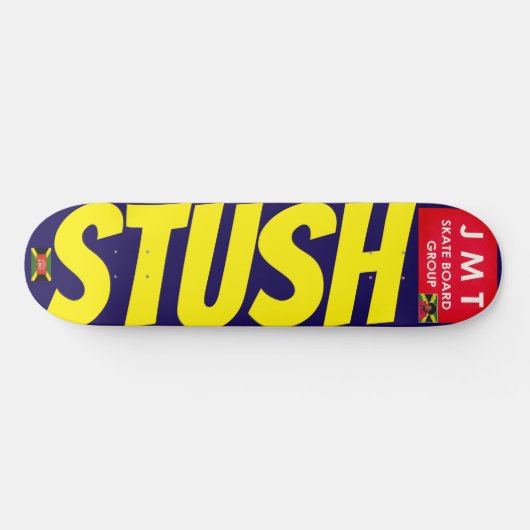 STUSH. JMT 8 1/4" Skateboard Deck (Horizontaal)