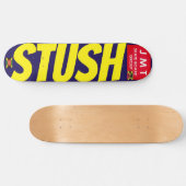 STUSH. JMT 8 1/4" Skateboarddek Persoonlijk Skateboard (Horizontaal)