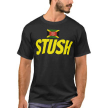 STUSH. JMT Basic Donker T-shirt