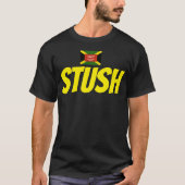 STUSH. JMT Basic Donkere T-Shirt (Voorkant)