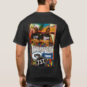 STUSH. JMT Basic Donkere T-Shirt (Achterkant)