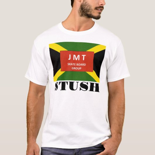 STUSH JMT Mannen basic T-shirt (Voorkant)