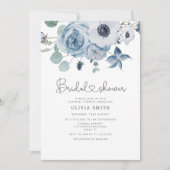 Stustblauw vrijgezellenfeest kaart (Voorkant)