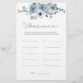 Stustblauw Waar waren we vrijgezellenfeest-spel (Voorkant)