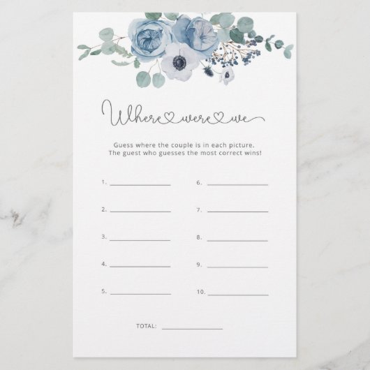 Stustblauw Waar waren we vrijgezellenfeest-spel (Voorkant)