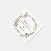 Stustroze Vrijgezellenfeest Eucalyptus Servet (Hoek)