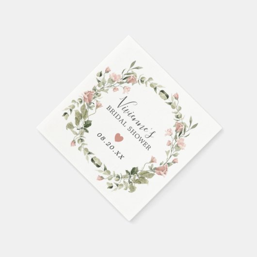 Stustroze Vrijgezellenfeest Eucalyptus Servet (Hoek)