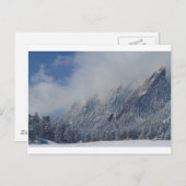 Stustvaten met lage wolken Boulder Colorado Briefkaart (Voorkant / Achterkant)