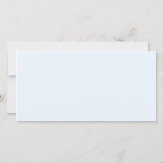 Stusty Blue Boarding Pass Destination Wedination Bedankkaart (Achterkant)