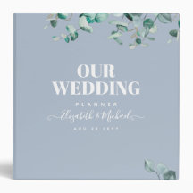 Stusty Blue Eucalyptus Greenery WEDDING Planning