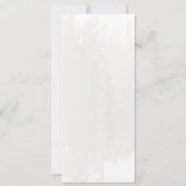 Stusty Blue Eucalyptus Wedding Menu Vrijgezellenfe Kaart (Achterkant)