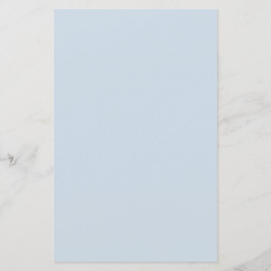 Stusty Blue Floral Menu Kaart (Achterkant)