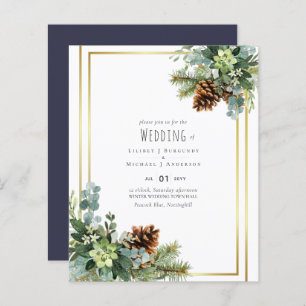 Stusty Blue Wedding Eucalyptus Greenery Budget