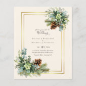 Stusty Blue Wedding Eucalyptus Greenery Budget (Voorkant)