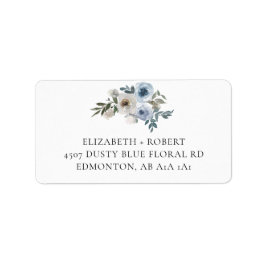 Stusty Blue Wedding Floral - Details Reception Scr Etiket