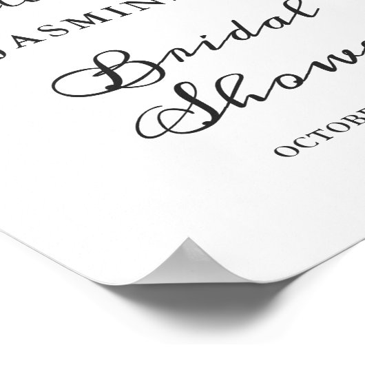 Stusty Pink Floral Vrijgezellenfeest Welkom Poster (Hoek)