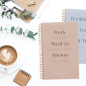 Stusty Pink Quote | Maandelijks wekelijks Maandeli Planner