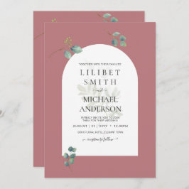 Stusty Roos Eucalyptus Greenery Wedding Arch