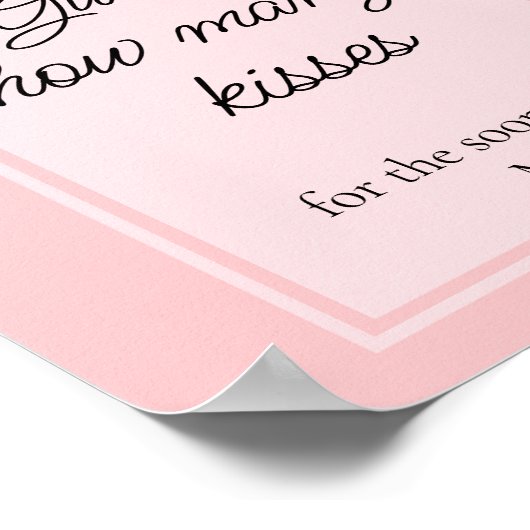 Stusty Roos Floral hoeveel kussen vrijgezellenfees Poster (Hoek)