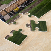 Stuttgart Baden Württemberg Duitsland Schlossplat Legpuzzel (Zijkant)
