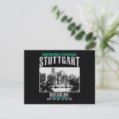 Stuttgart Briefkaart (Staand voorkant)