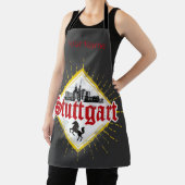 Stuttgart City Germany Retro Skyline  Schort (Insitu)