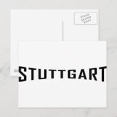 stuttgart deutschland briefkaart (Voorkant / Achterkant)