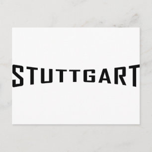 stuttgart deutschland briefkaart