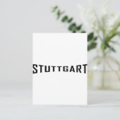 stuttgart deutschland briefkaart (Staand voorkant)