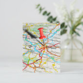 Stuttgart, Duitsland Briefkaart (Staand voorkant)