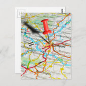 Stuttgart, Duitsland Briefkaart (Voorkant / Achterkant)