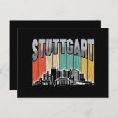 Stuttgart Duitsland Briefkaart (Voorkant / Achterkant)