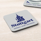 Stuttgart Duitsland Europa Bier Onderzetter (Linkerzijde)