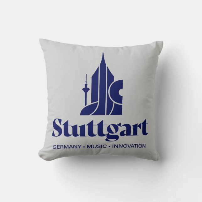 Stuttgart Duitsland Europa Kussen (Voorkant)