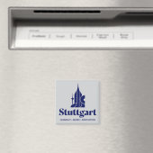 Stuttgart Duitsland Europa Magneet (Insitu (Vaatwasser))