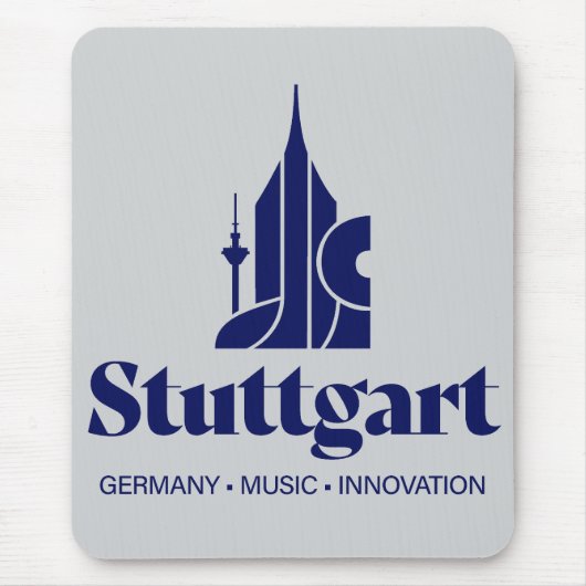 Stuttgart Duitsland Europa Muismat (Voorkant)